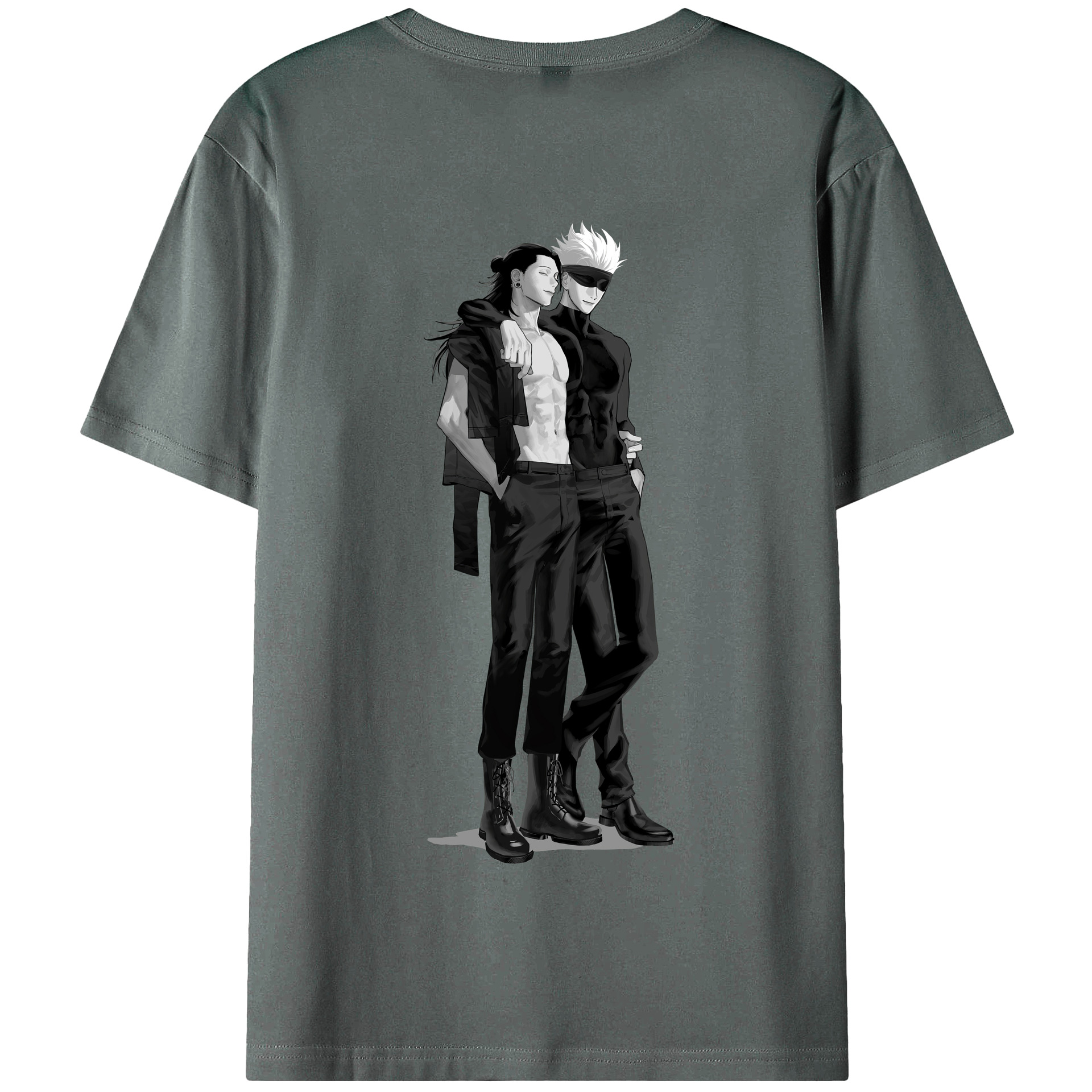 （画像用） 呪術廻戦 Jujutsu Kaisen 綿100％半袖Tシャツ（背面プリント）